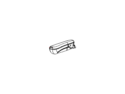 Mopar 1YT05JRCAA ARMREST-Front Seat