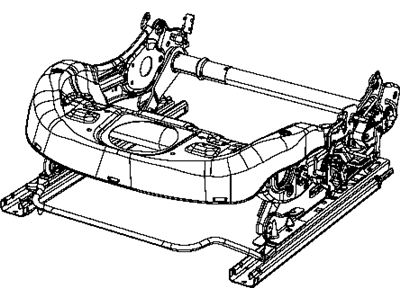 Mopar 68145467AD ADJUSTER-Manual Seat