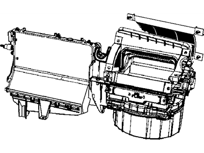 Mopar 5191801AA Housing-Blower Motor