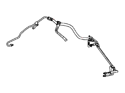 Mopar 5105087AG Hose-Power Steering Pressure And