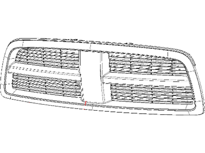 Ram Grille - 5QX161XRAA