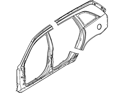 Mopar 5093851AA Panel-Body Side Aperture