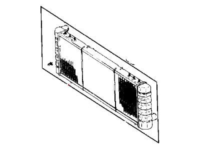 Jeep Cherokee Radiator - 52079693AD