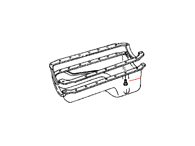 Mopar 53005650 Gasket-Oil Pan