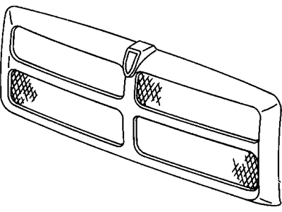 Mopar QR33PR4AE Grille-Radiator