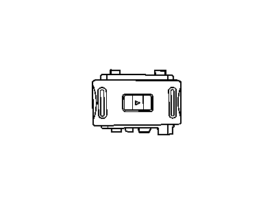 Mopar 5KK42DX9AB Bezel-Power Window Switch