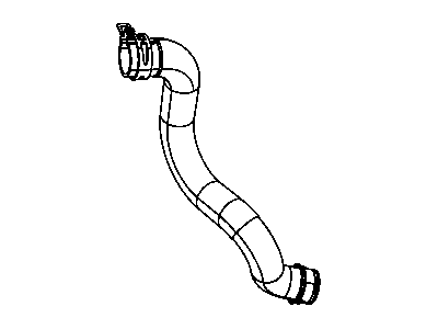 Mopar 5058489AF Hose-Radiator Outlet