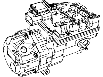 Chrysler Aspen A/C Compressor - 55111049AE