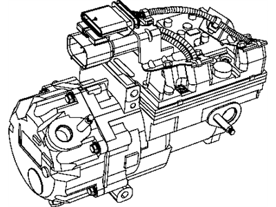 2011 Ram 1500 A/C Compressor - 55111049AE