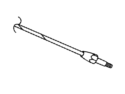 Mopar 56043311AC Mast-Antenna