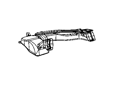 Mopar 68045096AA Duct-A/C Outlet