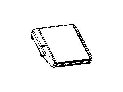 68212085AA Mopar Heater Core Illustration 1 of 1