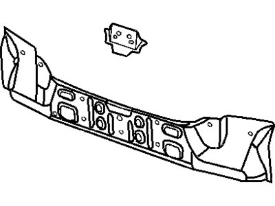 Mopar 5014462AD REINFMNT-Deck Opening Panel