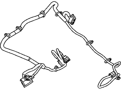 Mopar 68003187AA Wiring-Power Seat