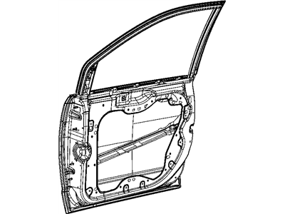 Mopar 4894917AB Door-Front