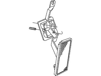 Mopar 4591762AC Pedal-Accelerator