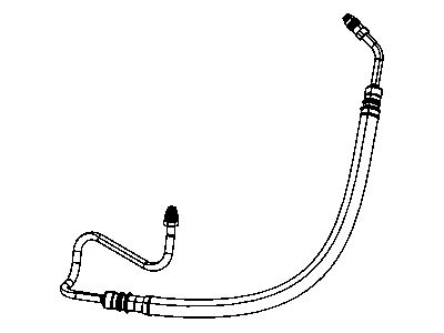 2010 Jeep Commander Power Steering Hose - 52080154AC