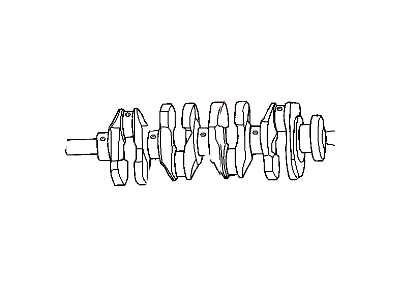 Dodge Caliber Crankshaft - 4884561AC