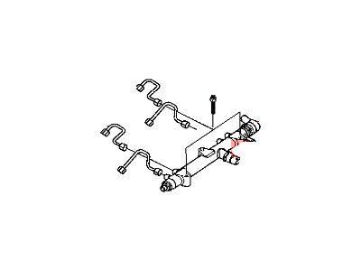 Mopar 68000898AA Rail-Fuel