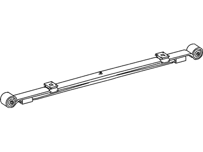 Mopar 68017250AA Rear Leaf Spring