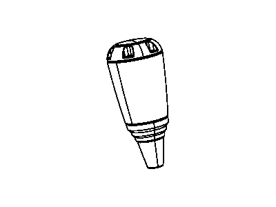 Mopar 52125511AB Knob-GEARSHIFT