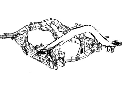 Mopar 52124634AI CROSSMEMBER-Front Suspension