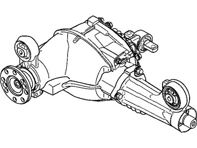 Mopar 52111937AF Axle-Service Front