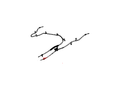 Dodge Journey Parking Brake Cable - 4862227AJ