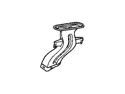 Mopar 5058336AC Duct-DEFROSTER