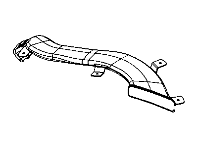 Mopar 5058349AB Duct-DEMISTER