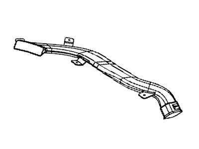 Mopar 5058351AB Duct-DEMISTER