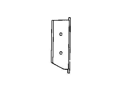 Mopar 4778420 Door-Floor DEFROSTER Duct