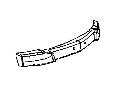 Mopar 4805898AB ABSORBER-Front Energy