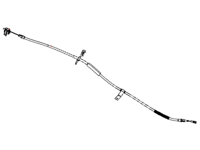 Ram C/V Parking Brake Cable - 4779807AD