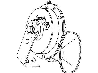 Mopar 4671684AA Horn