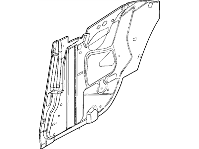 Mopar 4856725 Quarter Panel-Quarter Inner