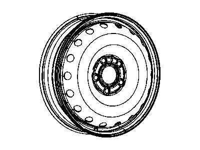 Mopar 52124856AA Spare Wheel