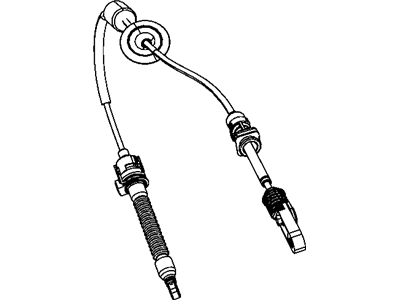 Jeep Grand Cherokee Shift Cable - 68003138AA