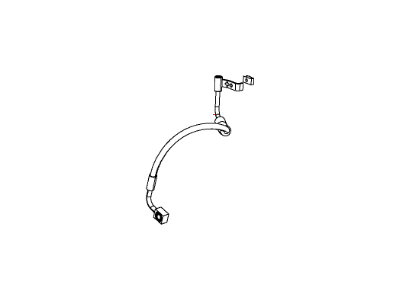 2012 Jeep Wrangler Brake Line - 5154168AB