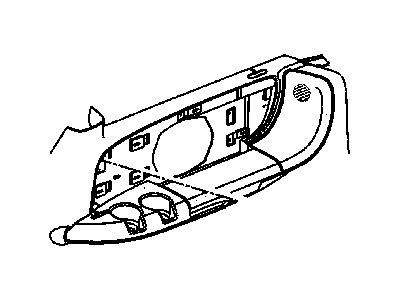 Mopar SW20BD5AD Panel-Quarter Trim