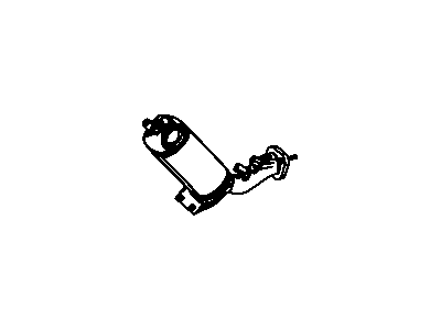 2009 Dodge Journey Catalytic Converter - 4743949AA