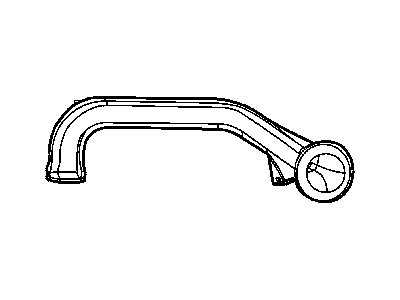 Mopar 4865546AA Duct-Instrument Panel