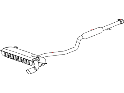 Dodge Caliber Muffler - 5105674AE