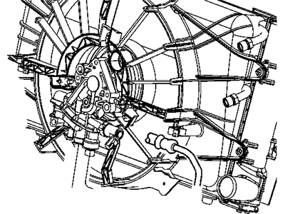 Mopar 5290177AA Clip-Power Steering Return Hose