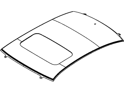 Mopar 5074470AE Panel-Roof