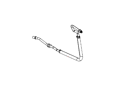 Mopar 68167922AA Line-Power Steering Return