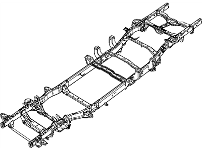 Mopar 68060069AA Rail Kit-Left Front