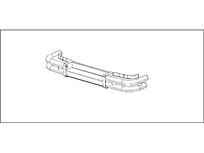 Mopar 82209915 Bumper-Tubular-Rear