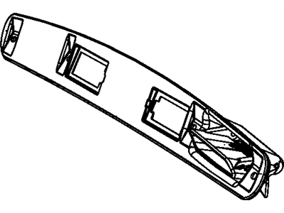 Mopar 5178320AE Handle-LIFTGATE