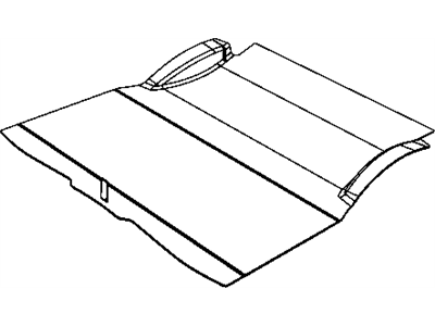 Mopar 4662033AB Carpet-Luggage Compartment